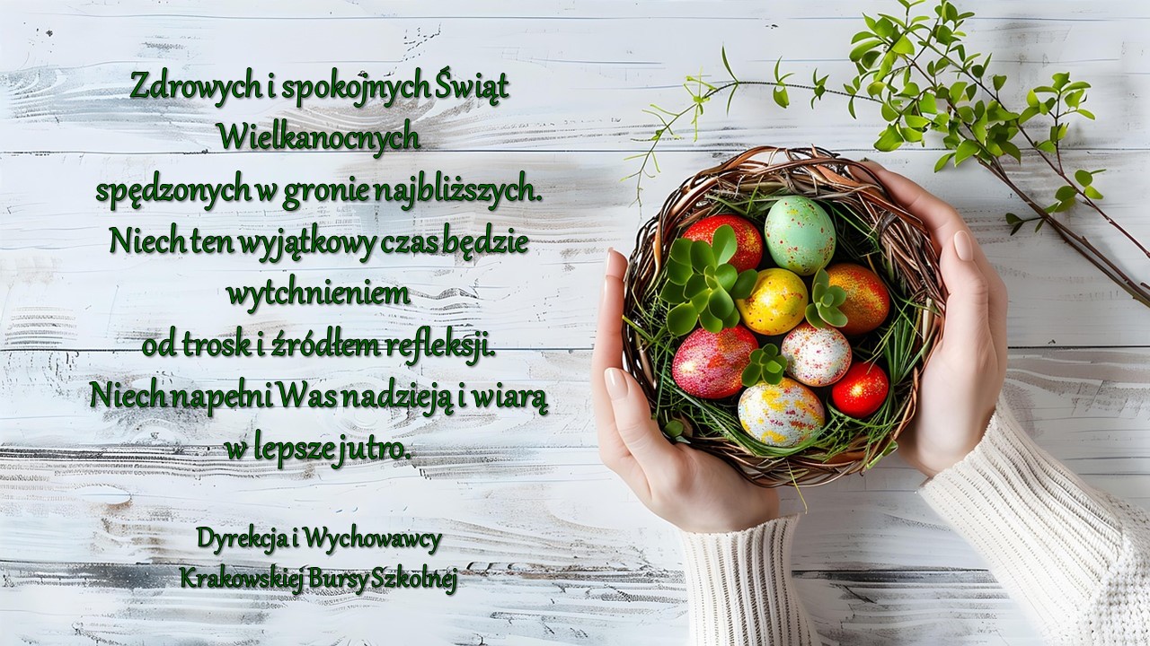 CUDOWNYCH ŚWIĄT WIELKANOCNYCH!!!
